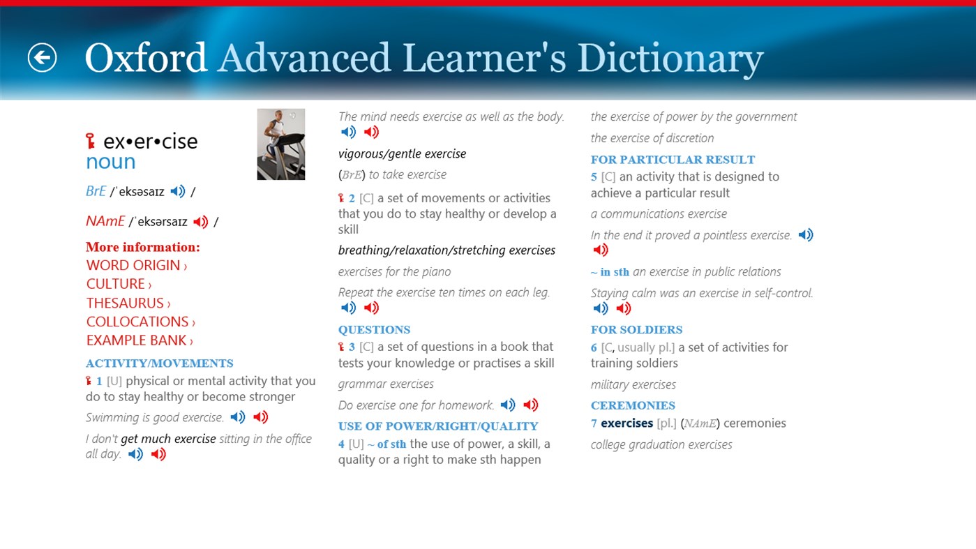 Oxford Advanced Learner’s Dictionary cho Windows