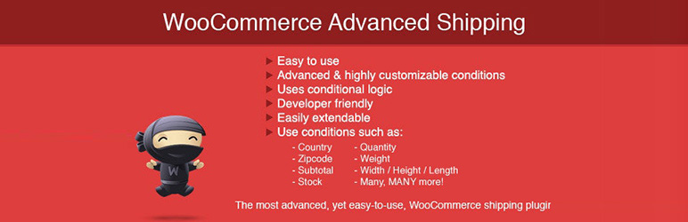 WooCommerce Advanced Shipping by Sormano