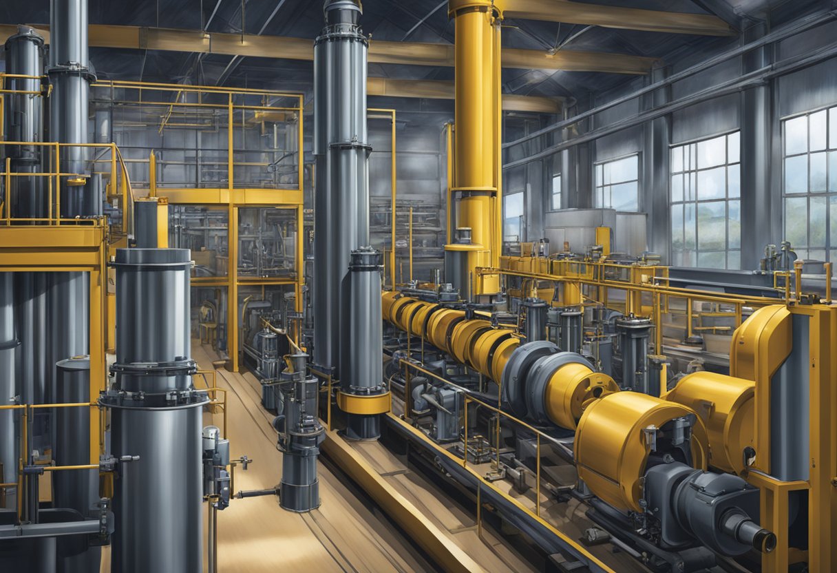 A bustling Texas factory produces top-quality drill pipes for superior drilling
