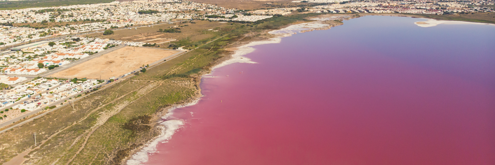 El Chaparral Torrevieja overzicht van het zoutmeer