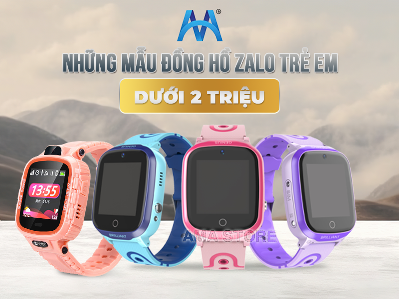 Những mẫu đồng hồ Zalo trẻ em đẹp dưới 2 triệu