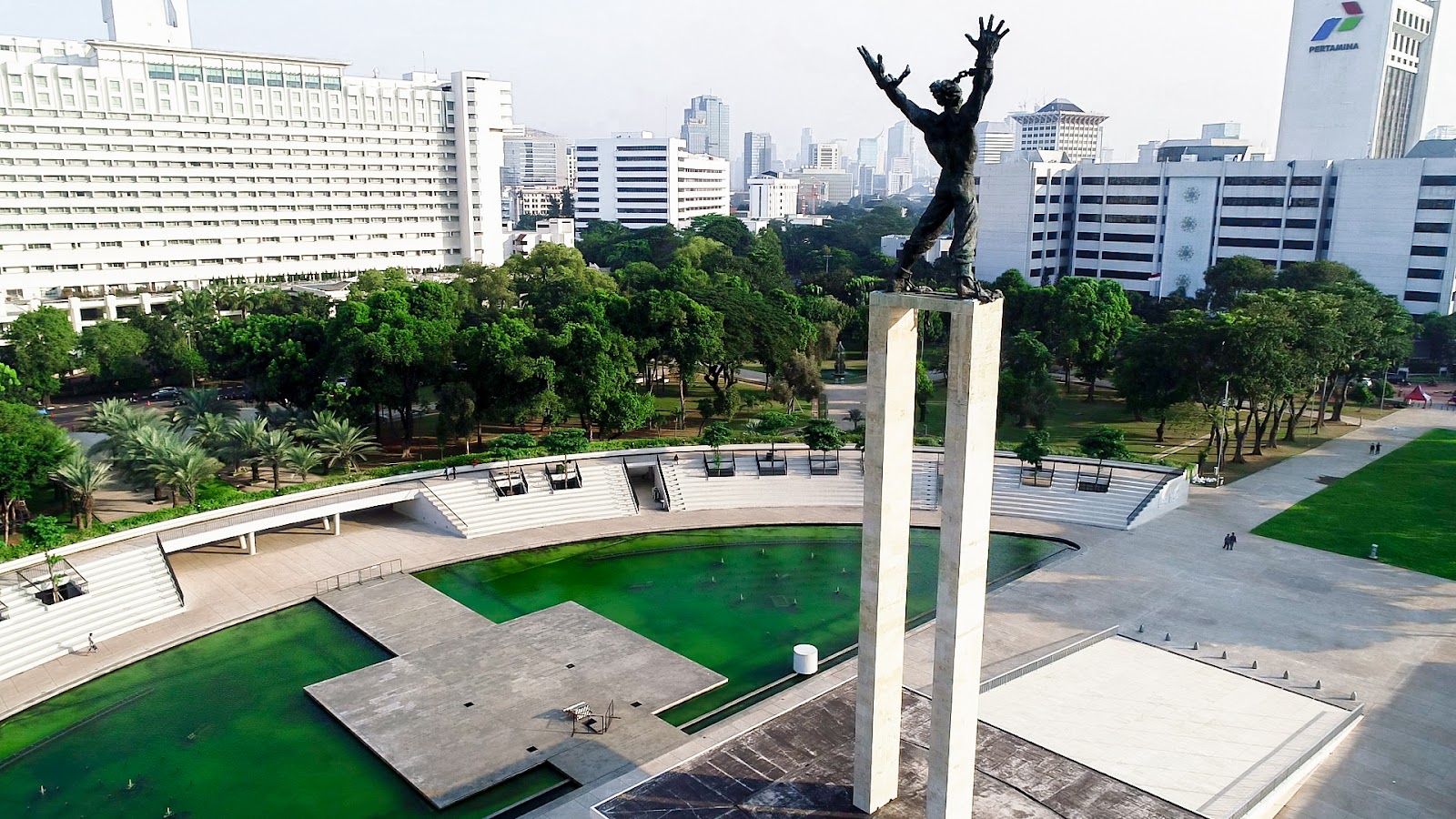 Taman Lapangan Banteng. Source: Jakarta Smart City