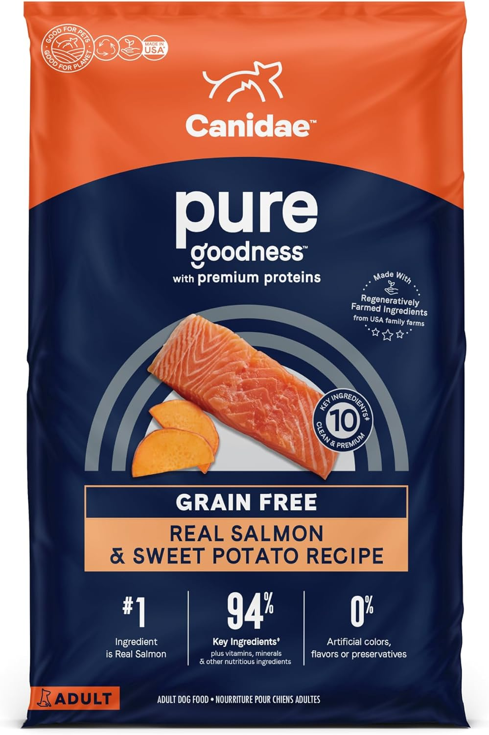 CANIDAE Pure Limited Ingredient Premium Adult Dry Dog Food