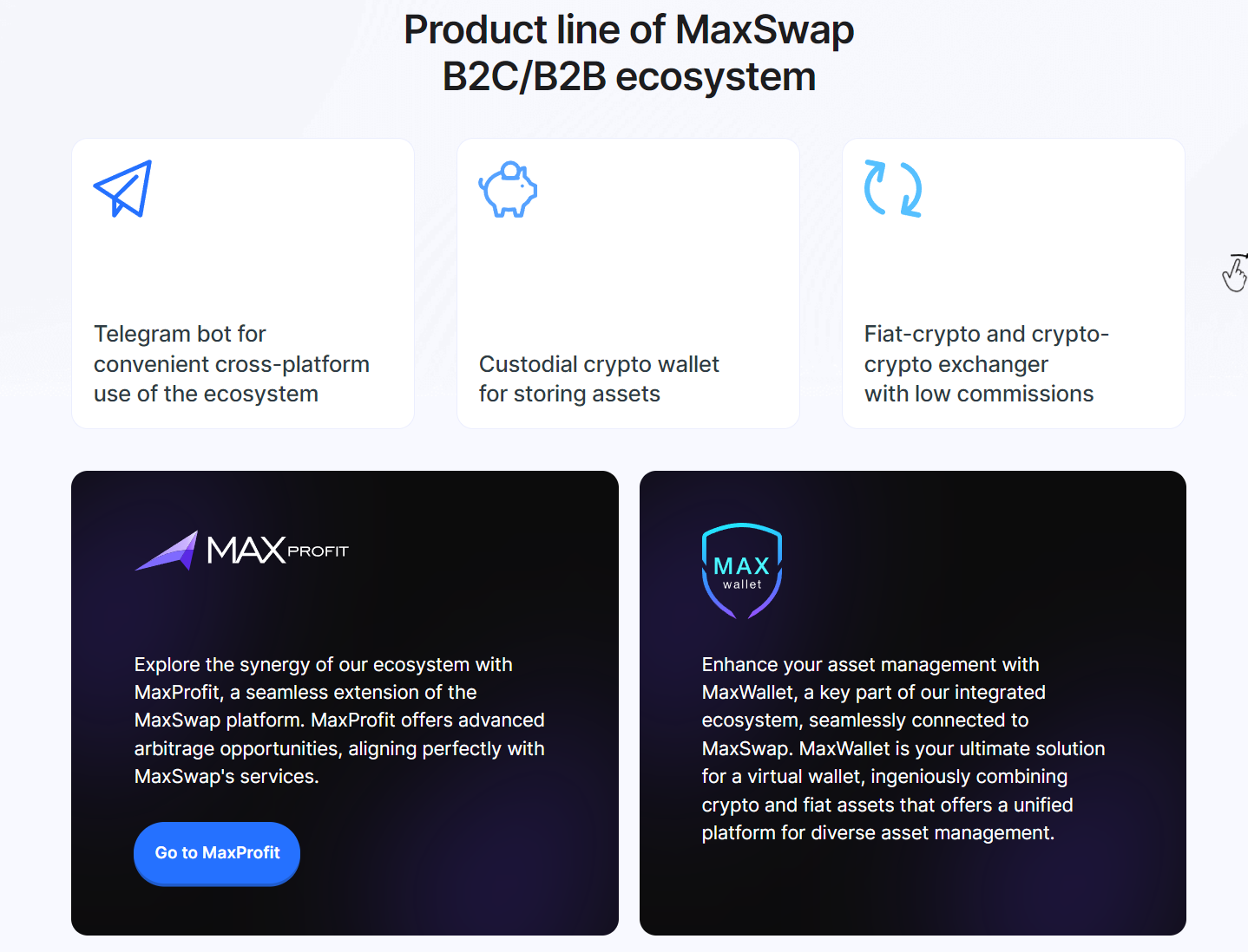 product line of maxswap