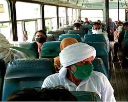 Image of Haryana Roadways Bus Interior