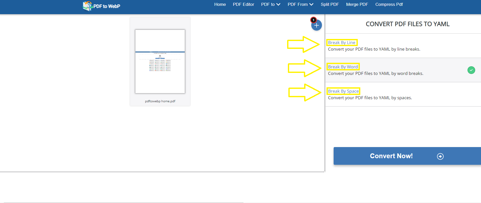 PDF To YAML