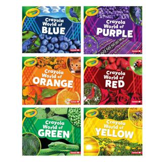 Crayola World of Colour Book Series, Set of 6, Paperback