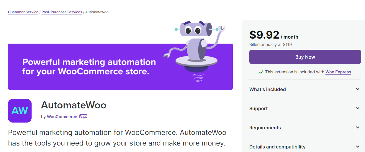 AutomateWoo - WooCommerce marketing plugin