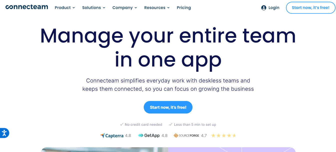 Connecteam as a Business Management Software
