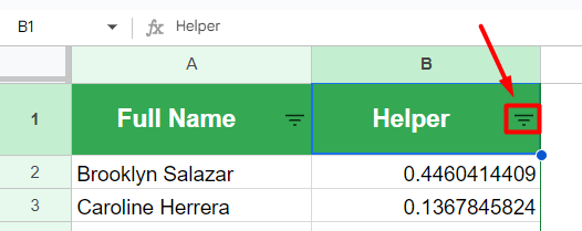 random assignment google sheets