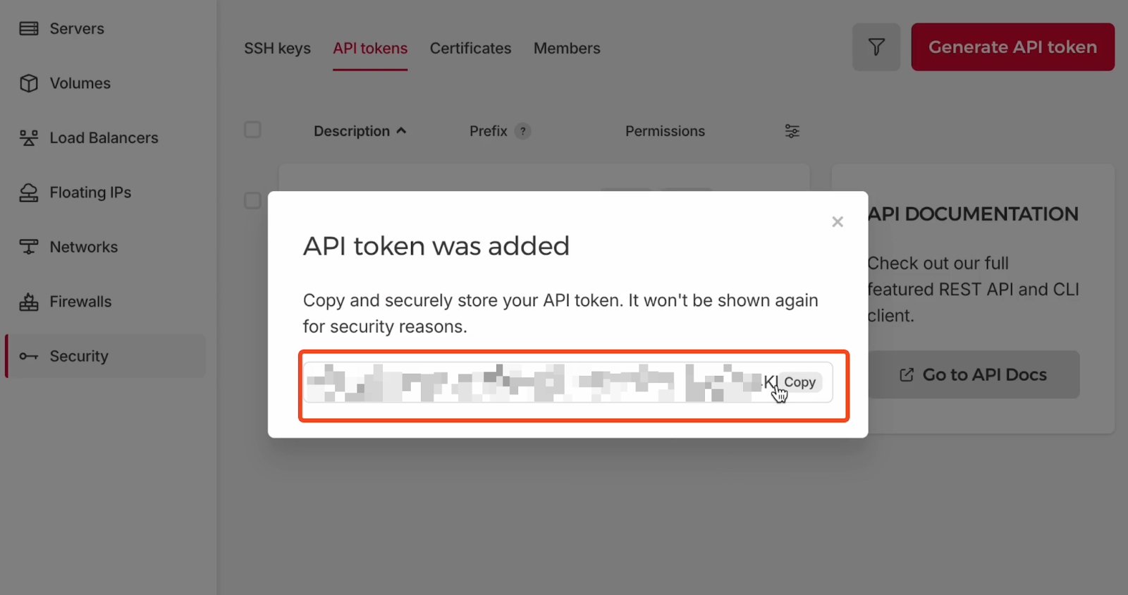 Getting the API Keys