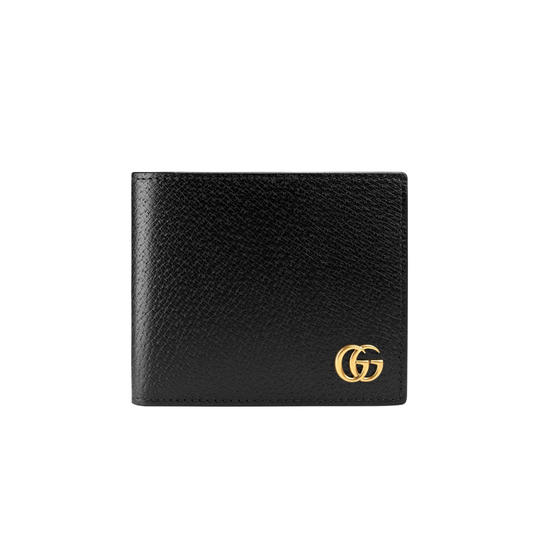 2.Gucci Gg Marmont Leather Coin Wallet 