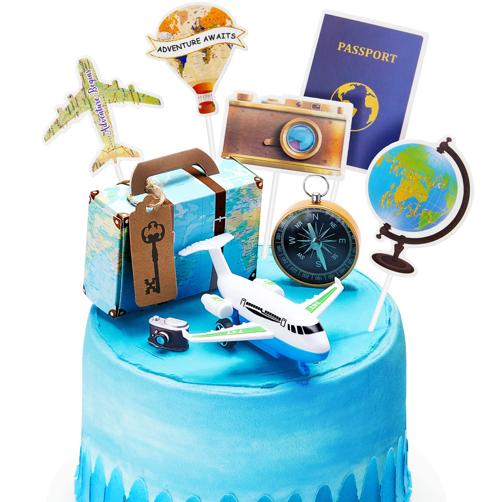 Travel Adventure Cake