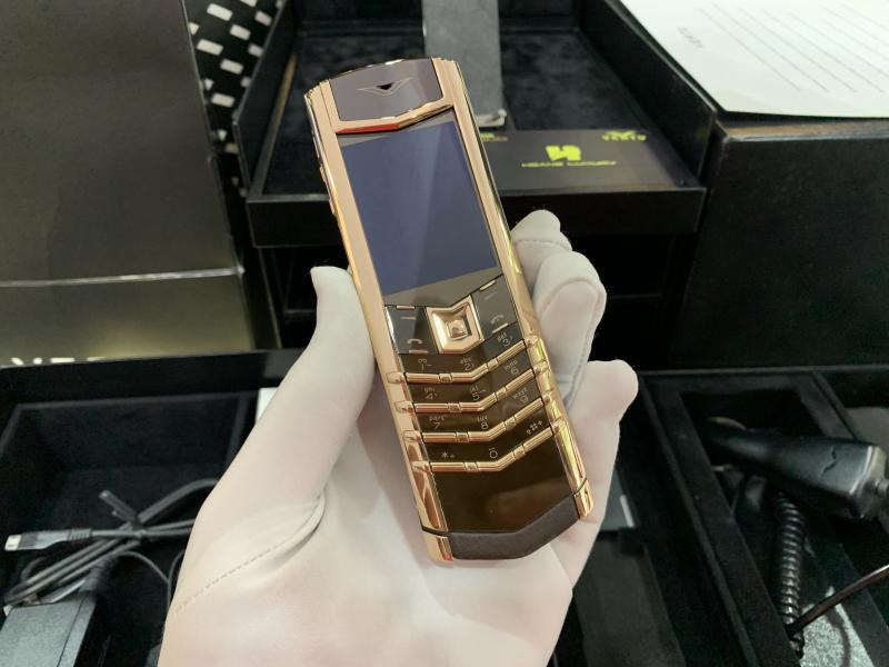 Vertu Signature S Pure Chocolate Rose Gold | Hoàng Luxury