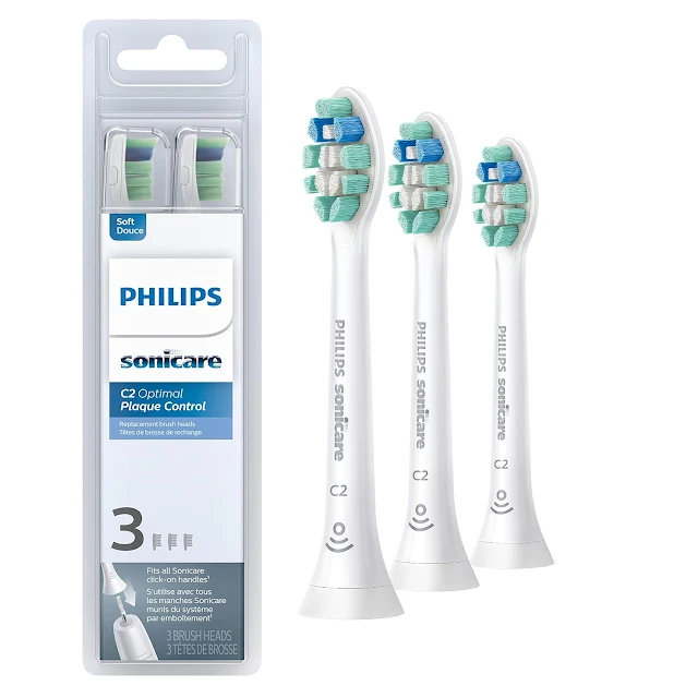 philips sonicare toothbrush heads, with other one same but in packing