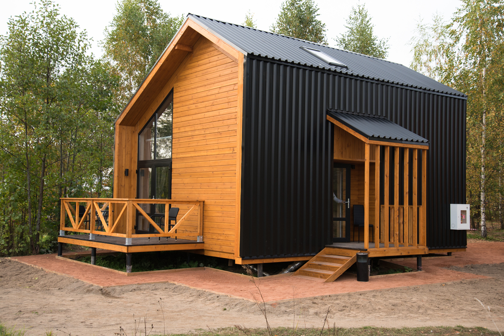 casa de lemn scandinav