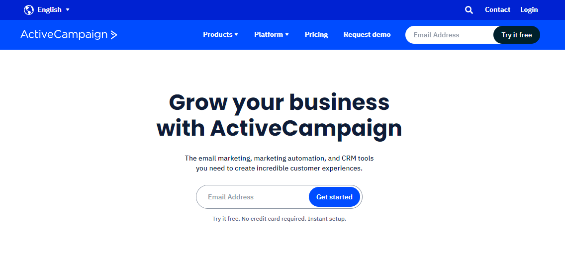 Grow your business with ActiveCampaign