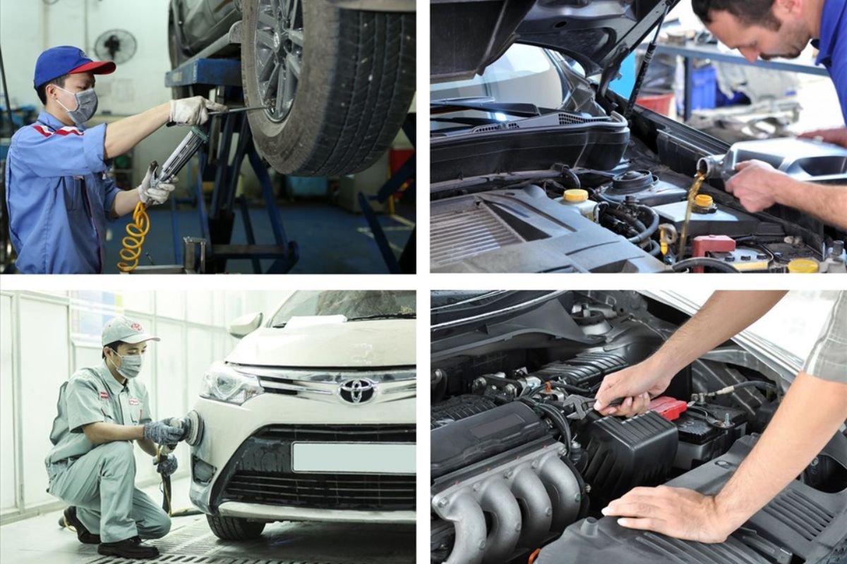 Những bộ phận cần lưu ý khi bảo dưỡng