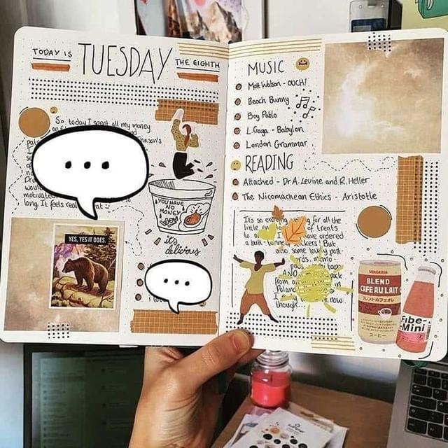 Học cách trang trí sổ tay Bullet Journal tràn đầy cảm hứng | ACFC