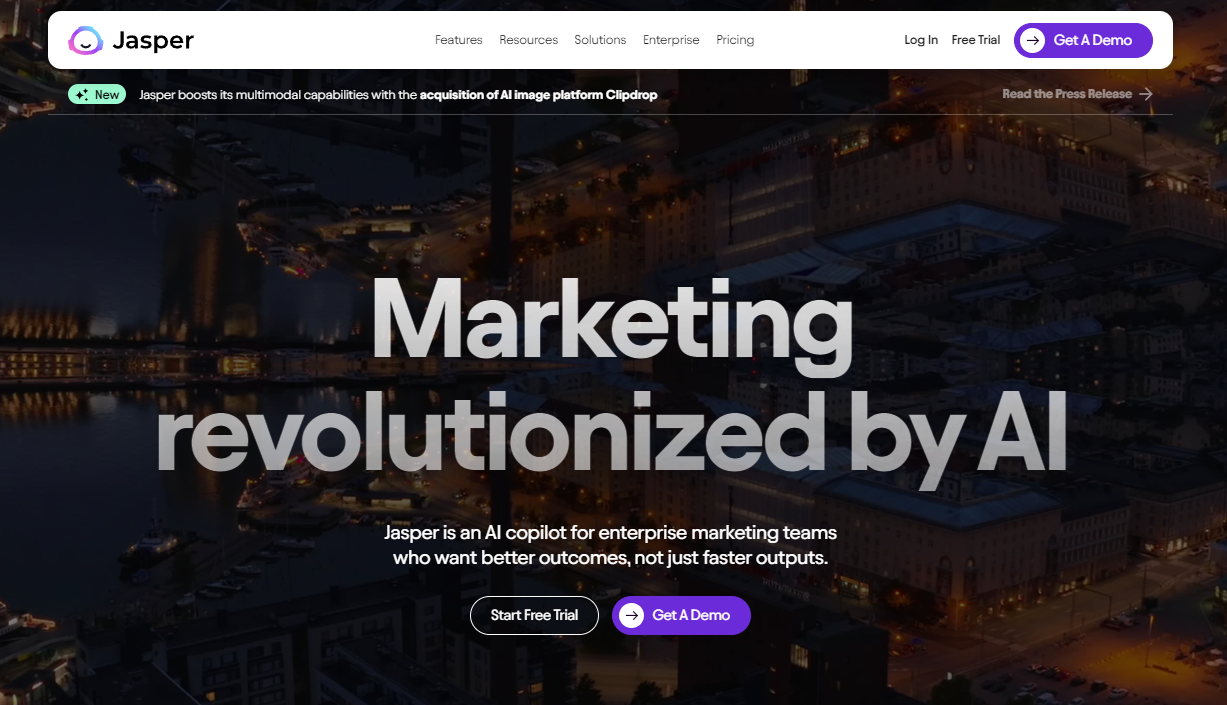 Jasper: Marketing revolutionized by AI