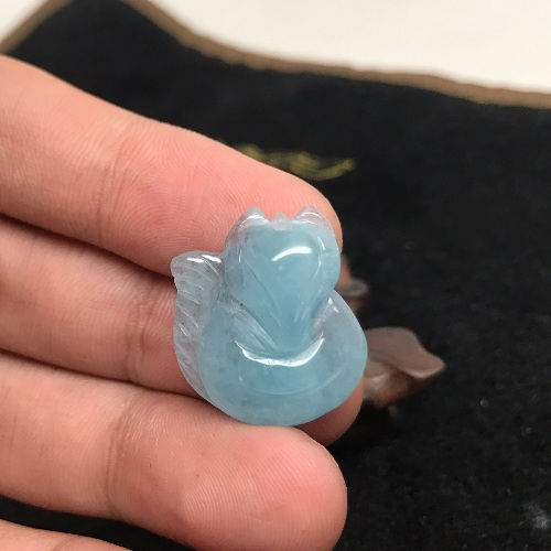 Hồ Ly Đá aquamarine