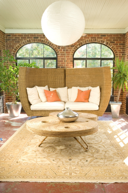 top interior design strategies for your sunroom addition large light fixture living area custom built michigan
