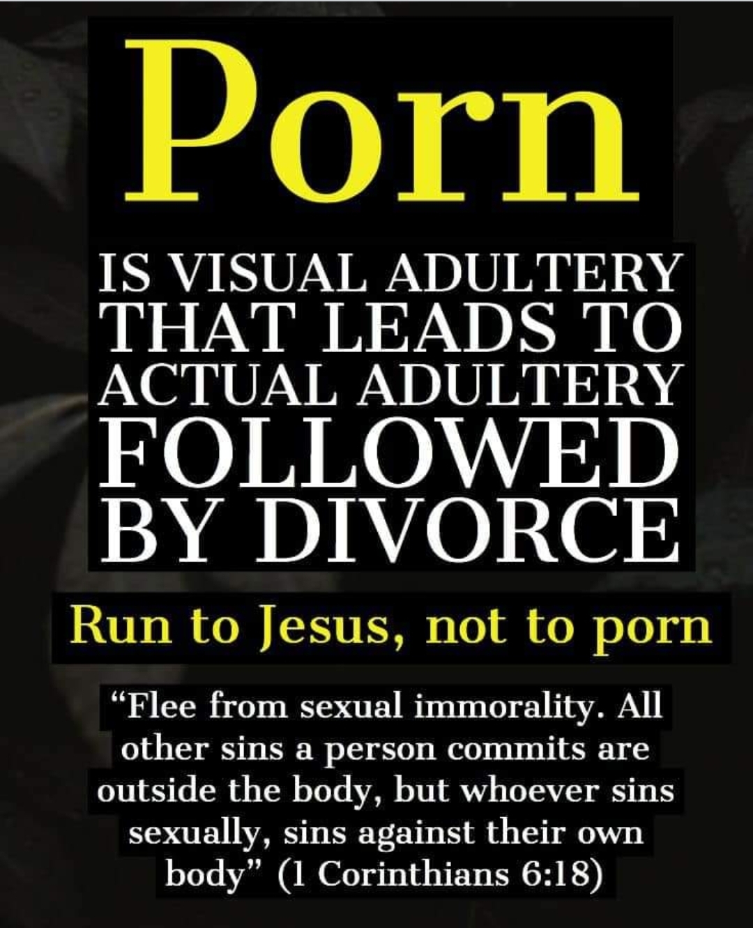 Deliverance from Pornography: – spiritualwarrior2016