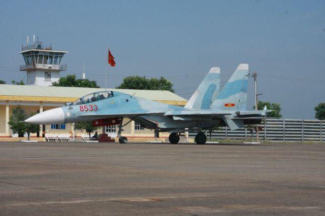 Chiến đấu cơ Su-30 tại sân bay quân sự Biên Hòa, Đồng Nai