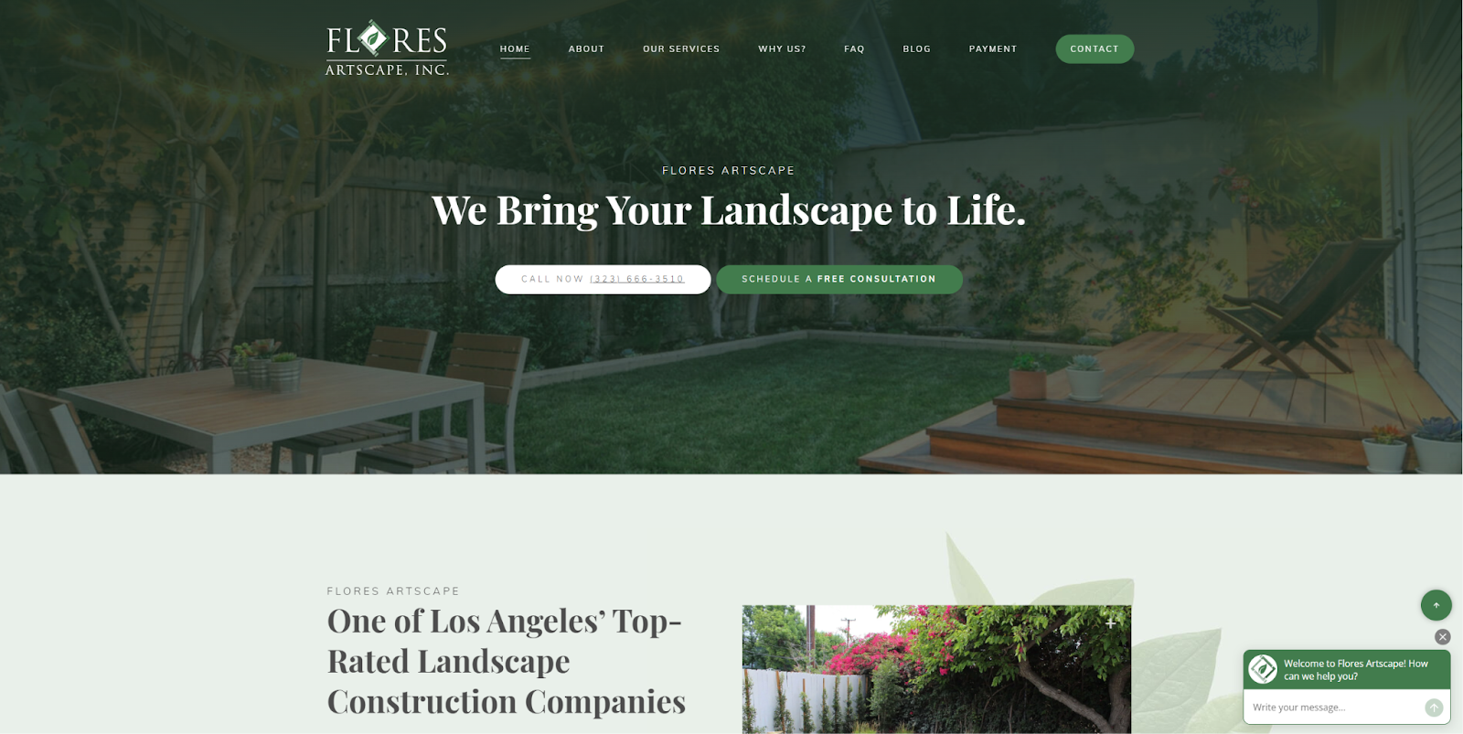 Best Landscaping Website #8