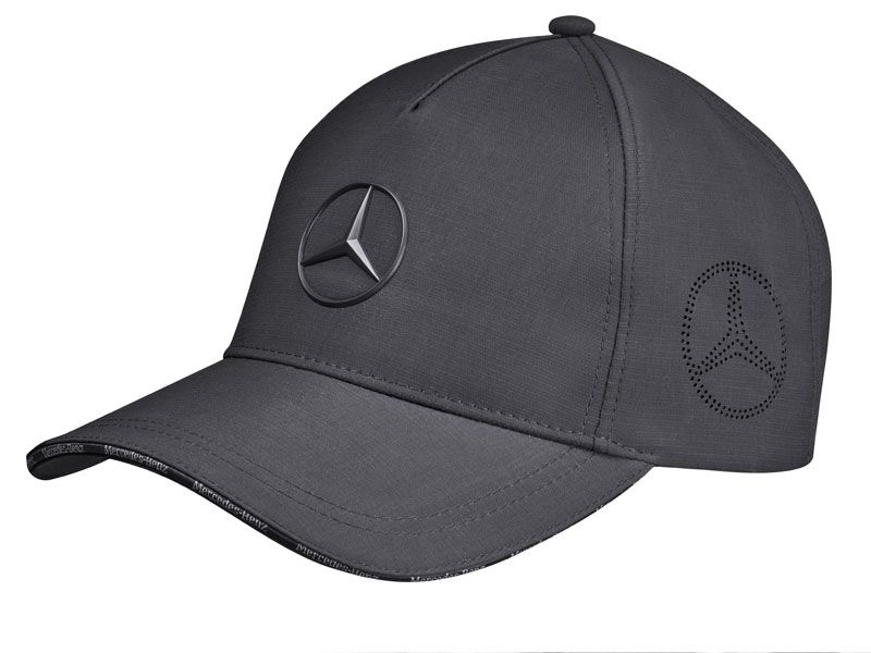 Casquette anthracite logo étoile Mercedes