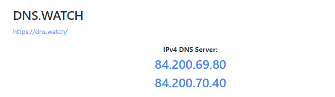 dns watch