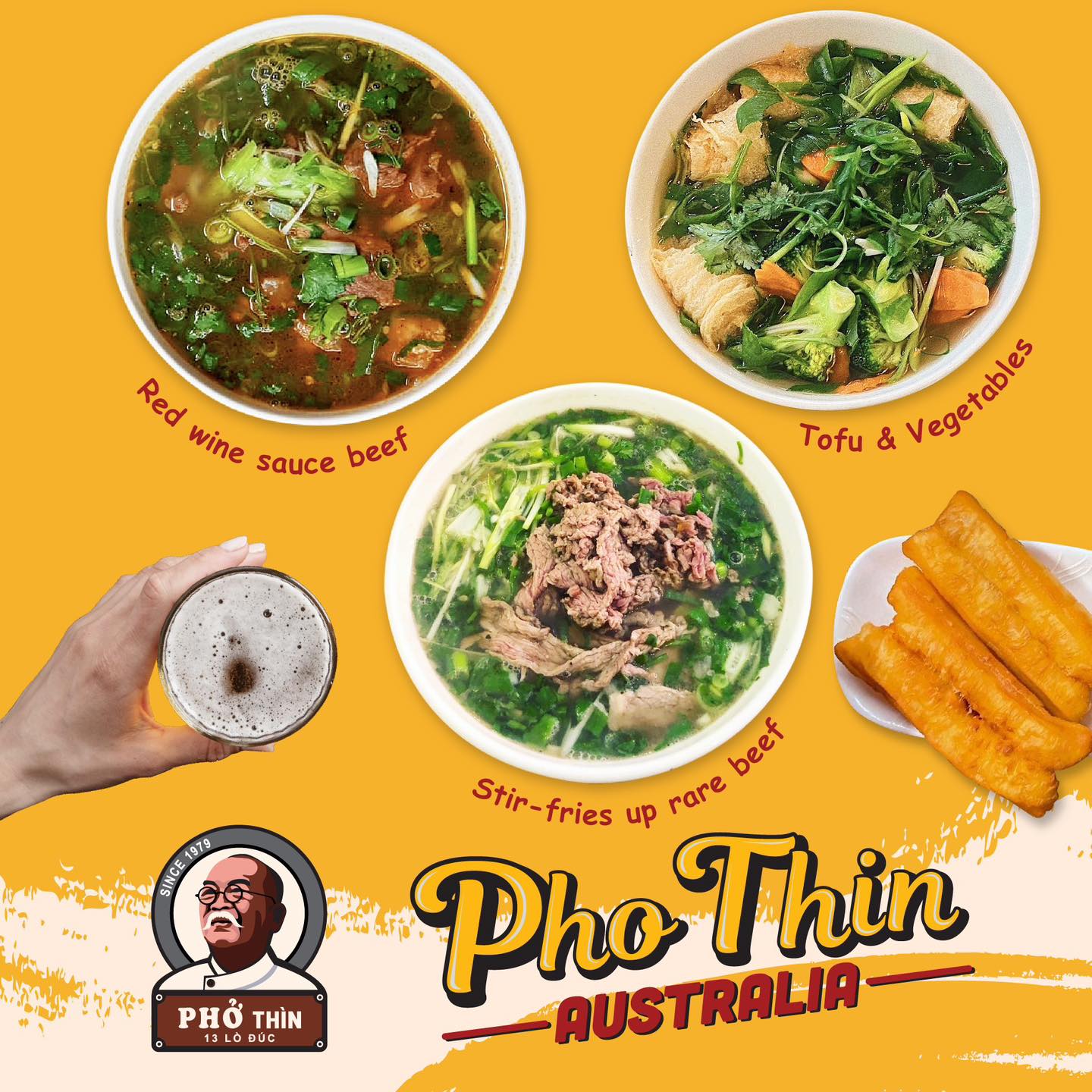 Pho Thin Australia là nơi bạn có thể thả mình vào hương vị truyền thống của phở Việt