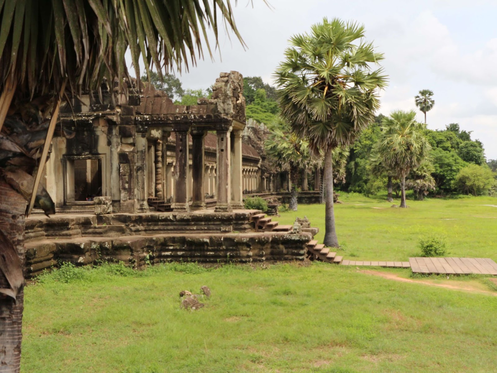 This is one of the other entrance to Angkor Wat. It was peaceful and calming and simply magical.