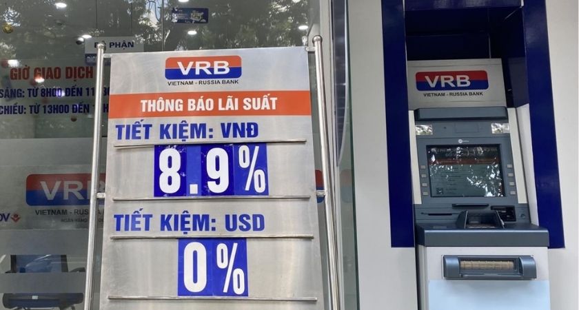 Lãi suất VRB