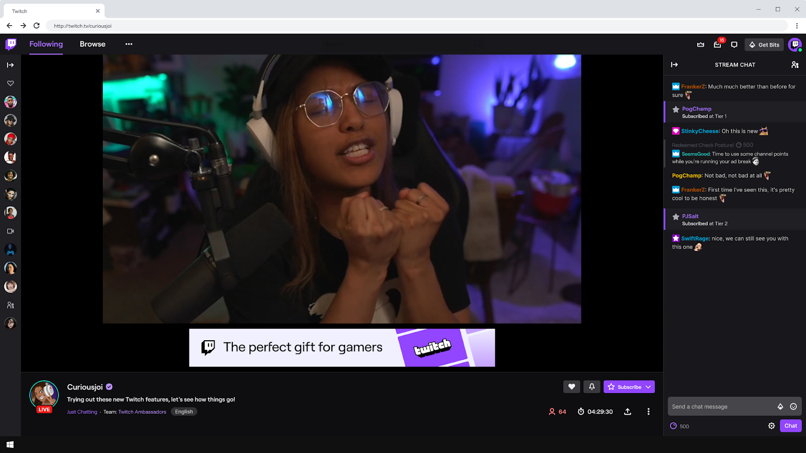 streamables twitch ads