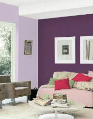 Three color combinations for bedroom walls, Grey, beige and white