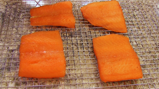 smoked salmon