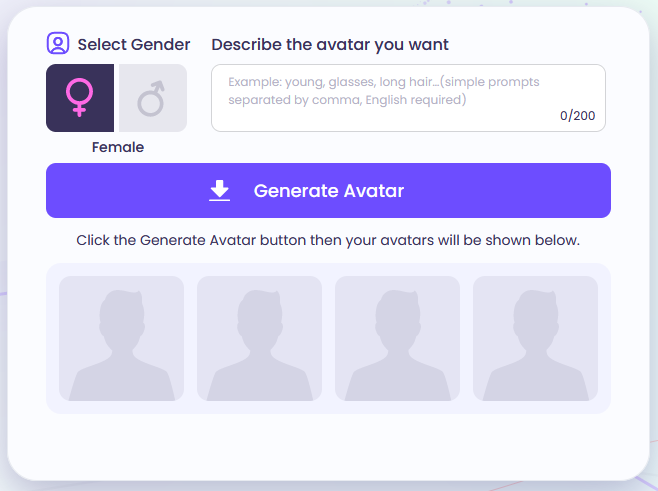 Use Vidnoz AI Face Swap as Random Gensin Character Generator