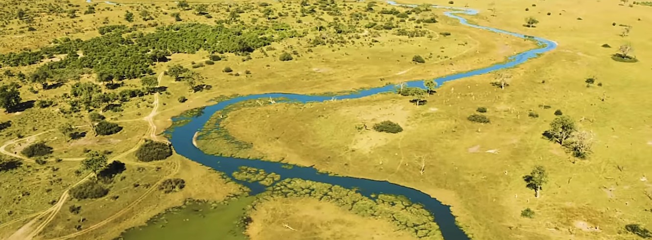 Okavango Delta Near The Victoria Falls