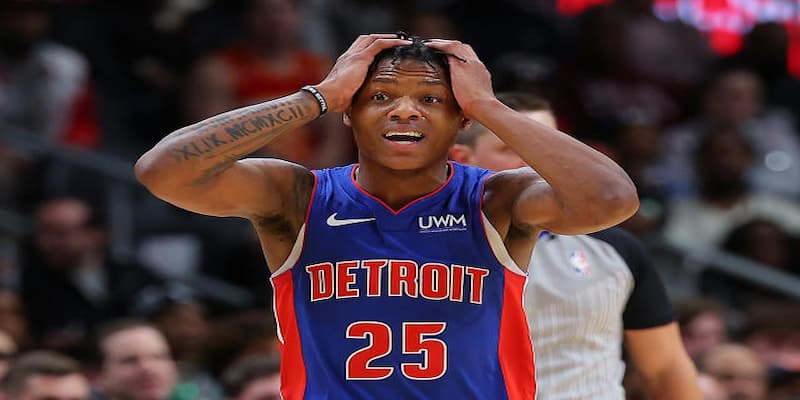 Detroit Pistons tiến sát kỷ lục thua liên tiếp đáng quên