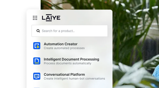 image showing Laiye as RPA software
