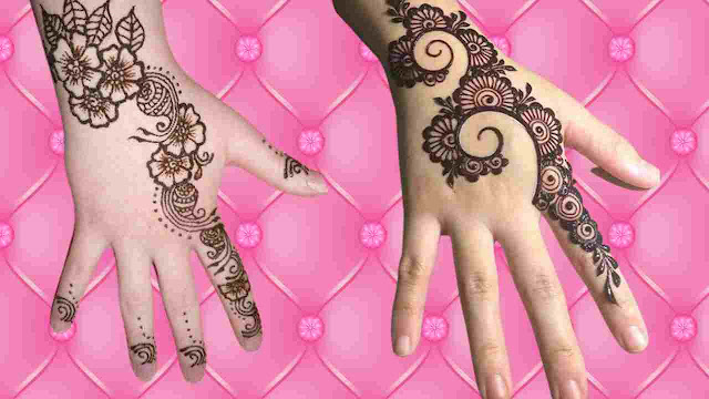 BACCHON KE LIYE KHUBSURAT MEHNDI DESIGN