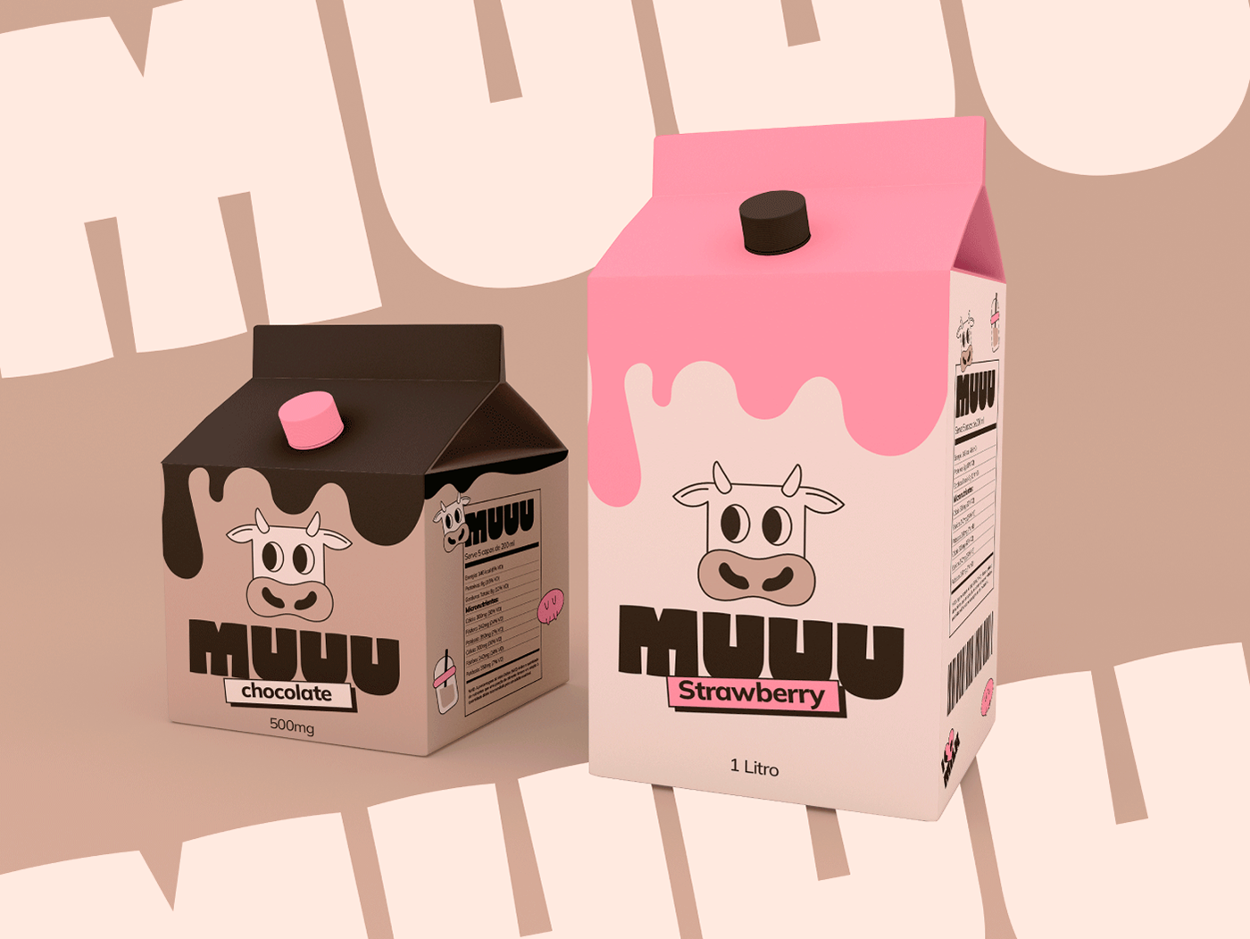 Artifact from the Experience Delight: Muuu Packaging Design & Visual Identity article on Abduzeedo