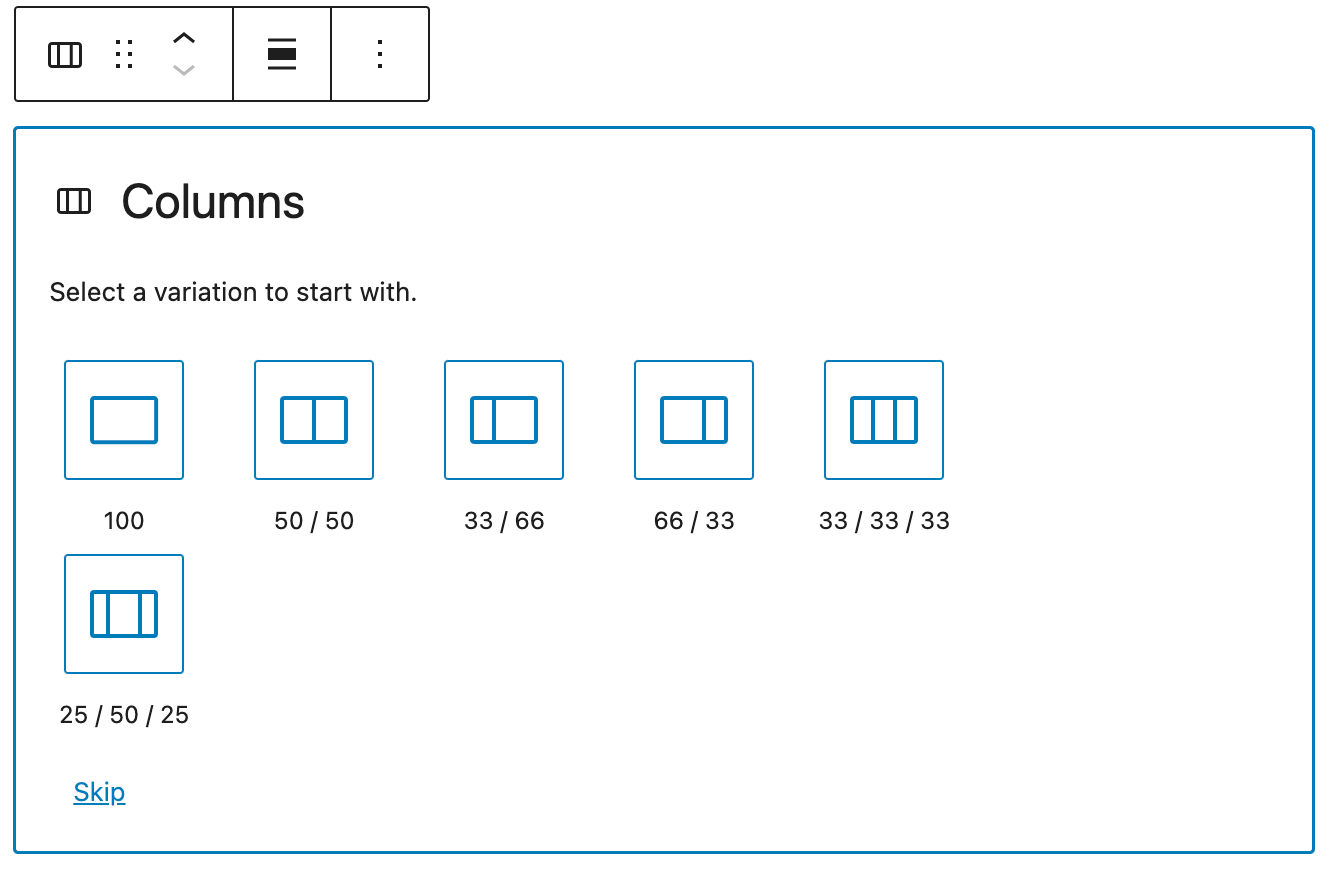 WordPress Block Editor