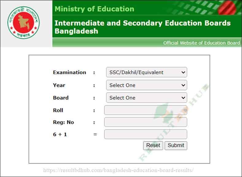 Education Board Results