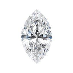 Marquise shaped loose diamond