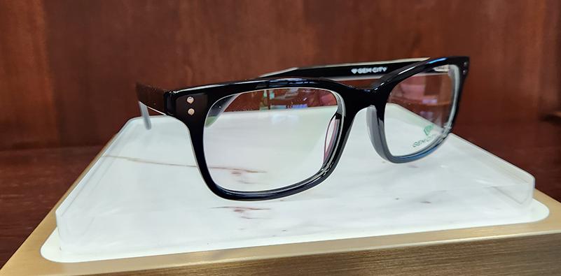 Harrison black glasses