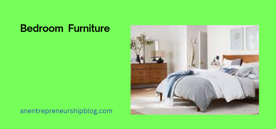 Image of West Elm bedroom furniture