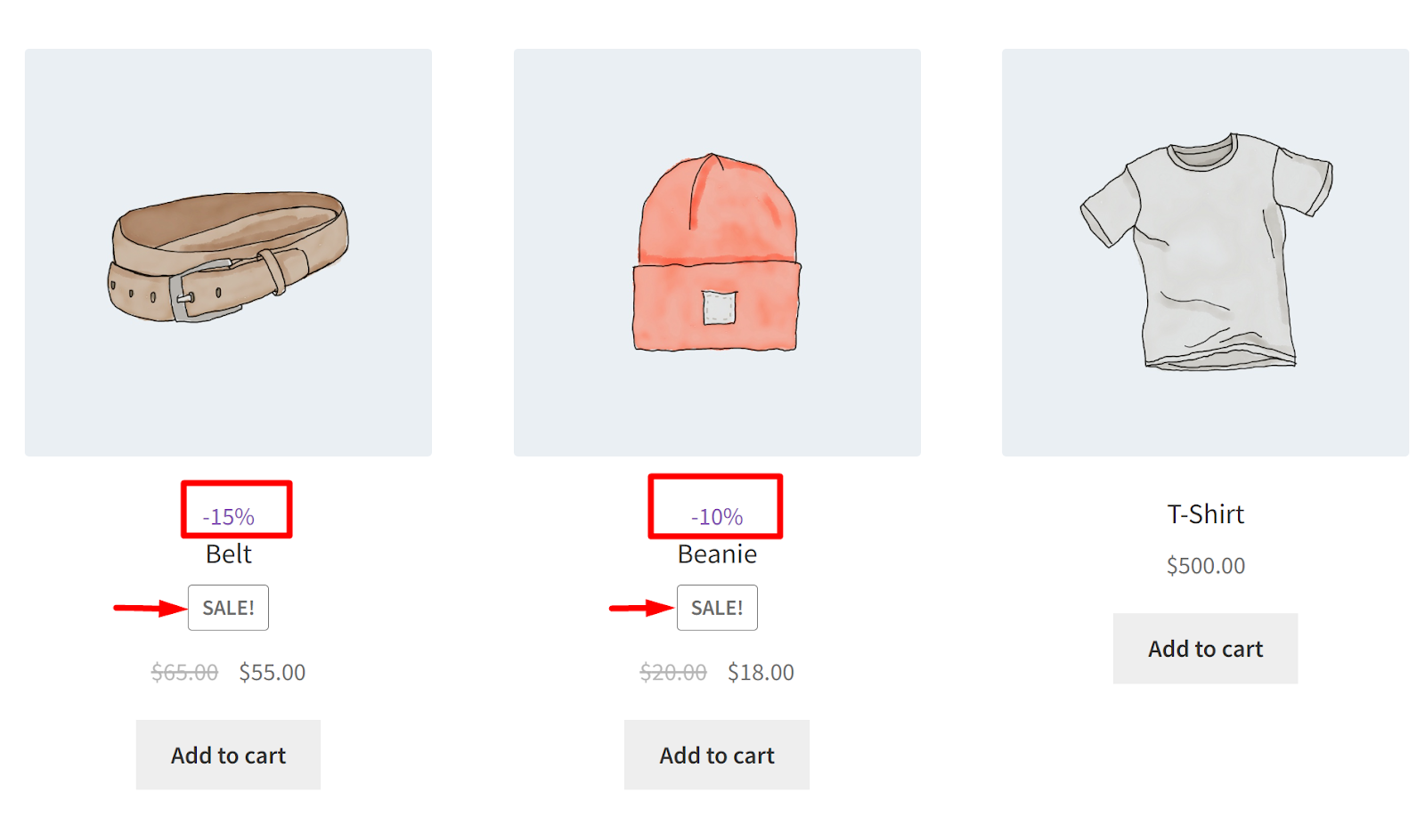 How to Display % Discount on the sale badge @ shop page in WooCommerce? - Tyche Softwares