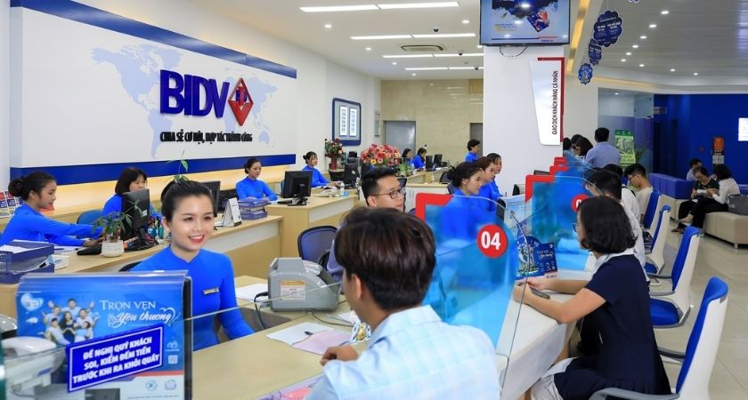 Giờ làm việc của ngân hàng BIDV
